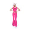 More Than Party Adult Pink Doll Cowgirl Costume Outfit M/L