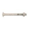 Zenith M8 x 120mm Galvanised Coach Head Bolt And Nut