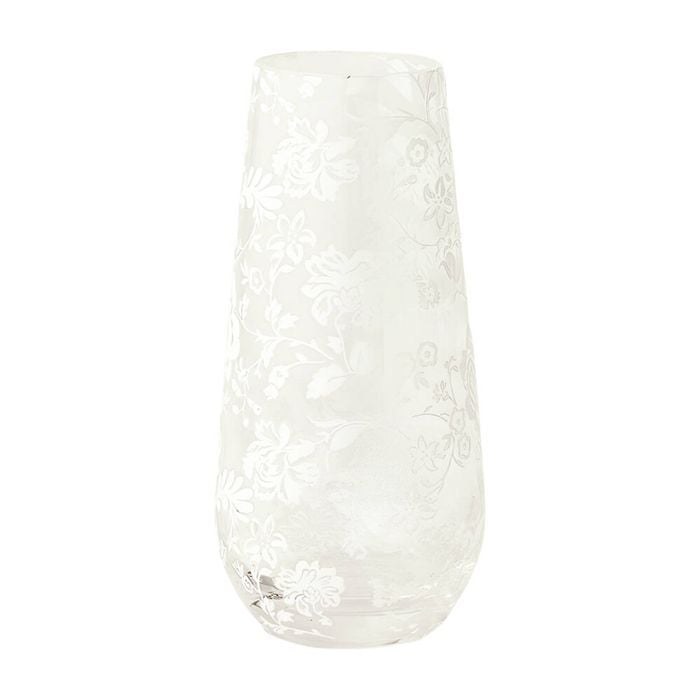Pilbeam Living Aster Petite Vase Home/Kitchen Decor Glass 7.5x16cm Clear