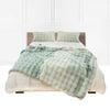 SOGA 200cm Light Green Fur Throw Blanket