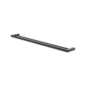 Caroma Luna Double Towel Rail 930mm Black