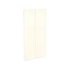 Kaboodle 900mm Antique White Country Pantry Door - 2 Pack