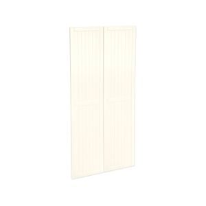 Kaboodle 900mm Antique White Country Pantry Door - 2 Pack