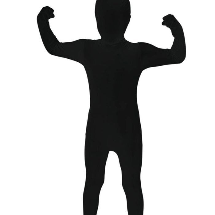 Full Body Boys Black Morphsuit Costume - Small