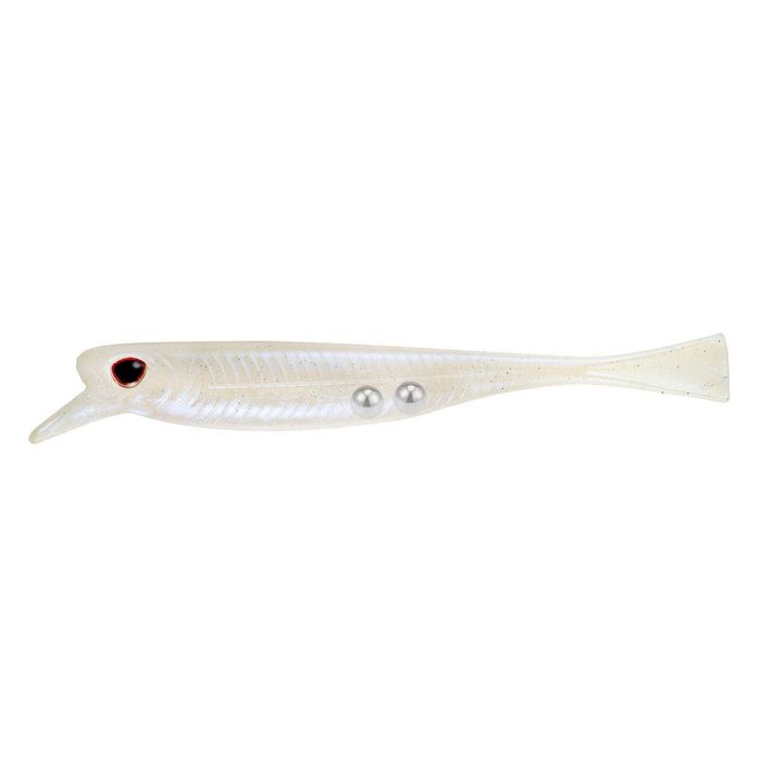 Nomad Design Live Ops Delta Minnow 4.5" Soft Plastic Fishing Lure Pearl