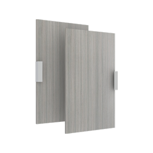 Lugna 768 x 900 x 16mm Mist Double Doors