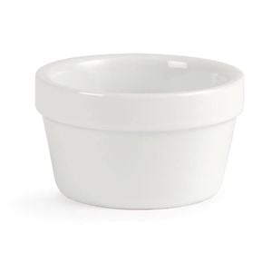 Olympia Ramekins Mediterranean White 77mm 6 Pack Catering Kitchenware Tableware