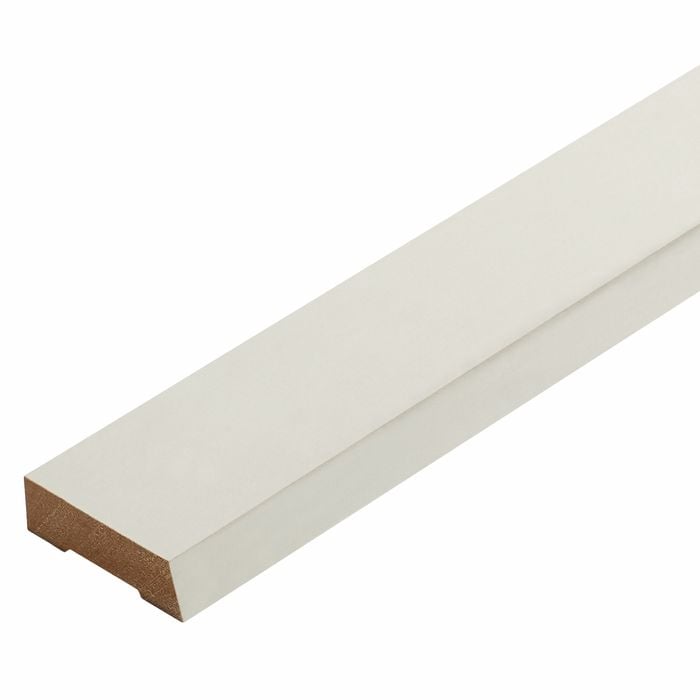 40 x 12mm 5.4m Silktrim Single Bevel HMR MDF Untreated Pre-Primed