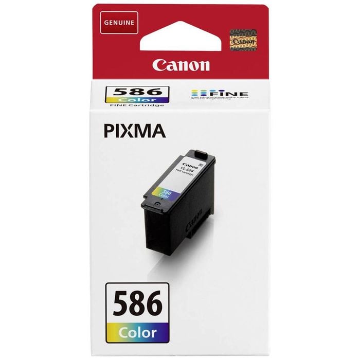 Canon CL-586 Color Ink Cartridge Original for Canon Inkjet Printers