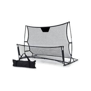 Everfit Portable Soccer Net Volley Training Football Goal Trainer