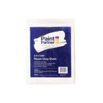 Paint Partner 2.6 x 3.6m Clear Plastic Drop Sheet