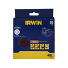IRWIN 125mm 40 Grit 8 Holes Quick Fit Random Orbital Sanding Discs - 20 Pack