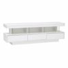 Artiss TV Unit LED 160CM Storage Drawer White