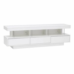 Artiss TV Unit LED 160CM Storage Drawer White