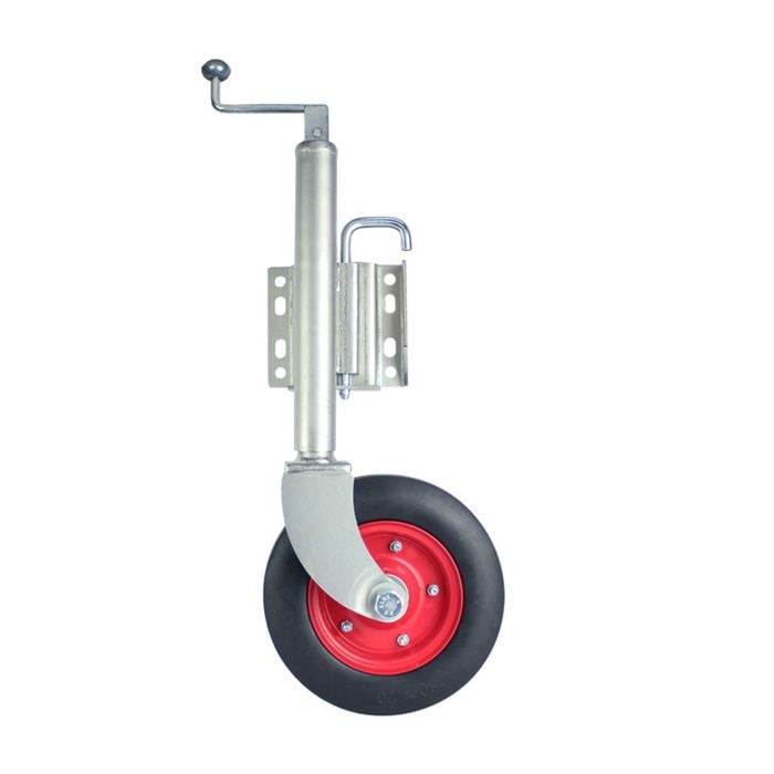 Easylift Jockey Wheel 10" Swing Up Flip Handle Australian Made - Jw10sshdflel