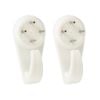 Everhang 8kg Nylon Picture Hanging Utility Hook - 2 Pack