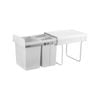 Kaboodle 20L + 2 x 10L Base Mount Pullout Bin