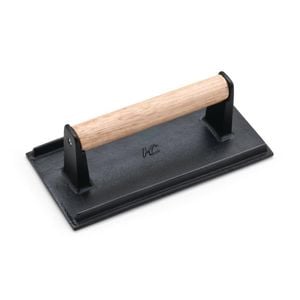 Deglon Sabatier Steak Weight Cast Iron Meat Press 65x210x110mm Commercial Kitchen Bbq Grill
