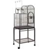 Yes4pets Large Bird Budgie Cage Parrot Aviary Carrier With Stand & Wheel