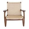 SK Designer Living | Replica Hans Wegner CH25 Easy Chair - Walnut & Natural