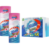 TBLUE Twin Pack In-Wash Scent Booster + Laundry 100 Sheets Bundle – Luca Sakura 250g