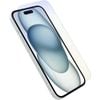 OtterBox Premium Pro Glass Antimicribial Anti-Blue Light Apple iPhone 15 (6.1") Screen Protector Clear - (77-93996), DROP+ 6ft P