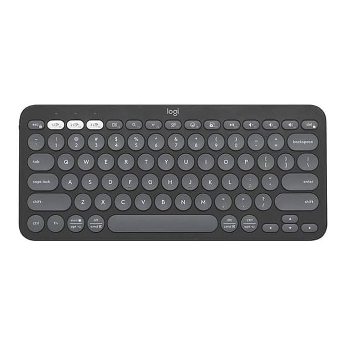 Logitech K380s Pebble Keys 2 Wireless Keyboard - Tonal Graphite [920-011753]