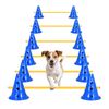 Advwin Dog Agility Hurdle Cone Set 6 Set Dog Agility Set