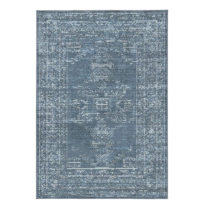 Loopsie-400cm X 300cm-edsberg Blue Vintage Washable Rug