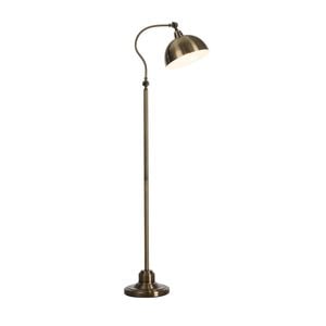 Oikiture Floor Lamps Standing Lamp Metal Frame Lighting Bronze-finish