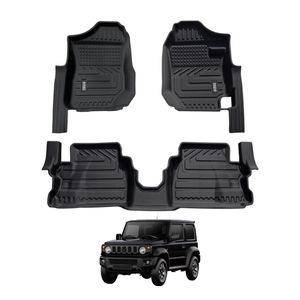 AUSGO Car Floor Mats for Suzuki Jimny 3-Door Manual Trans 2018-Onwards All-Weather Floor Liners