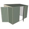 Build-a-Shed 1.5 x 3 x 2m Single Hinged Side Door Skillion Shed - Green