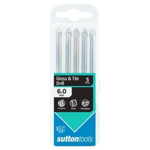 Drill Bit Glass and Tile - Sutton 6mm 5pk