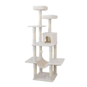 Catio Tranquility 50x174cm Condo Pet Cat Scratching Post - White