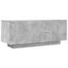 vidaXL TV Cabinet Concrete Grey Engineered Wood Living Room TV Stand Storage