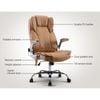 Artiss Massage Office Chair Espresso - Bunnings Australia