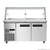 Thermaster PG150FA-XG Cold Salad & Noodle Bar 4×1/1 GN Pans