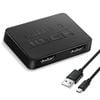 HDMI Splitter 1 in 2 Out 4K@30Hz for Dual Monitors Duplicate/Mirror Only Full HD 1080P 3D