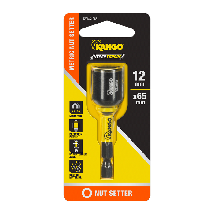 Kango 12mm x 65mm HyperTorque Magnetic Impact Nut Setter