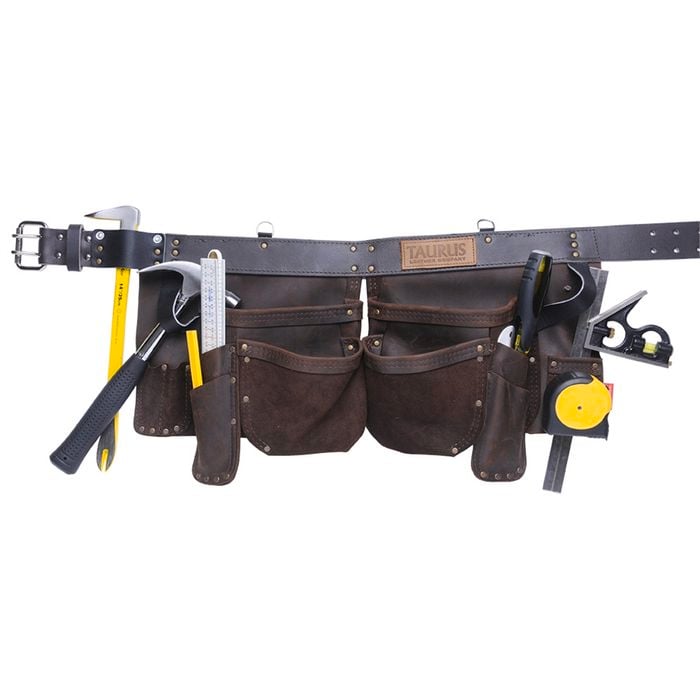 Taurus Leather Pro Four Split Leg Apron