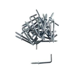 Everhang 25mm Zinc Plated Cup Hook - 25 Pack