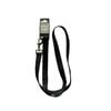Flamingo Ziggi 130 x 2.5cm Black Dog Leash