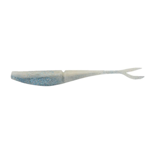 Daiwa 2020 BaitJunkie 7" Jerkshad Soft Plastic Fishing Lure Whitewash Glow 7