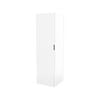 Lugna 2048 x 600 x 580mm White Double Hangrail 1 Shelf 1 Left Hand Door Cabinet