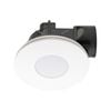 Mercator 290mm White Plug-In Round Exhaust Fan with Tri-Colour LED Light