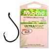 Size 5/0 Mustad Octopus Circle Hooks - Qty 6 - 39935npnp-Chemically Sharpened Hooks