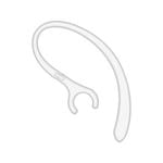 New bee 6 Pack Replacement Ear Hook Universal for headphone, earphone - White
