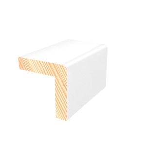 Porta 30 x 30mm 2.7m Primed FJ Pine Edging Round External Corner