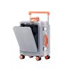 AIRWAY Voyager Carry - 20 Inch Aluminium Carry-On Luggage 40L - Silver
