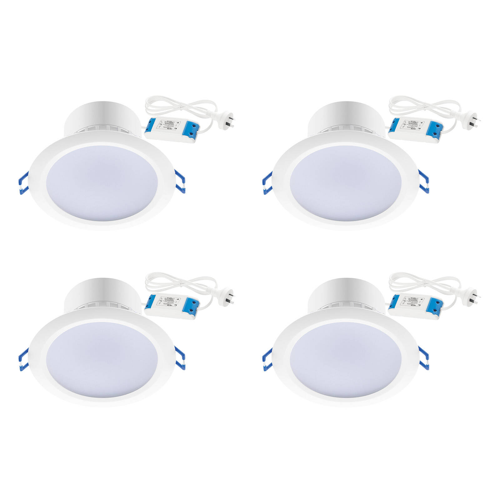 Deta 10W 940m White Grid Connect Smart LED Downlight 4 Pack Bunnings Australia
